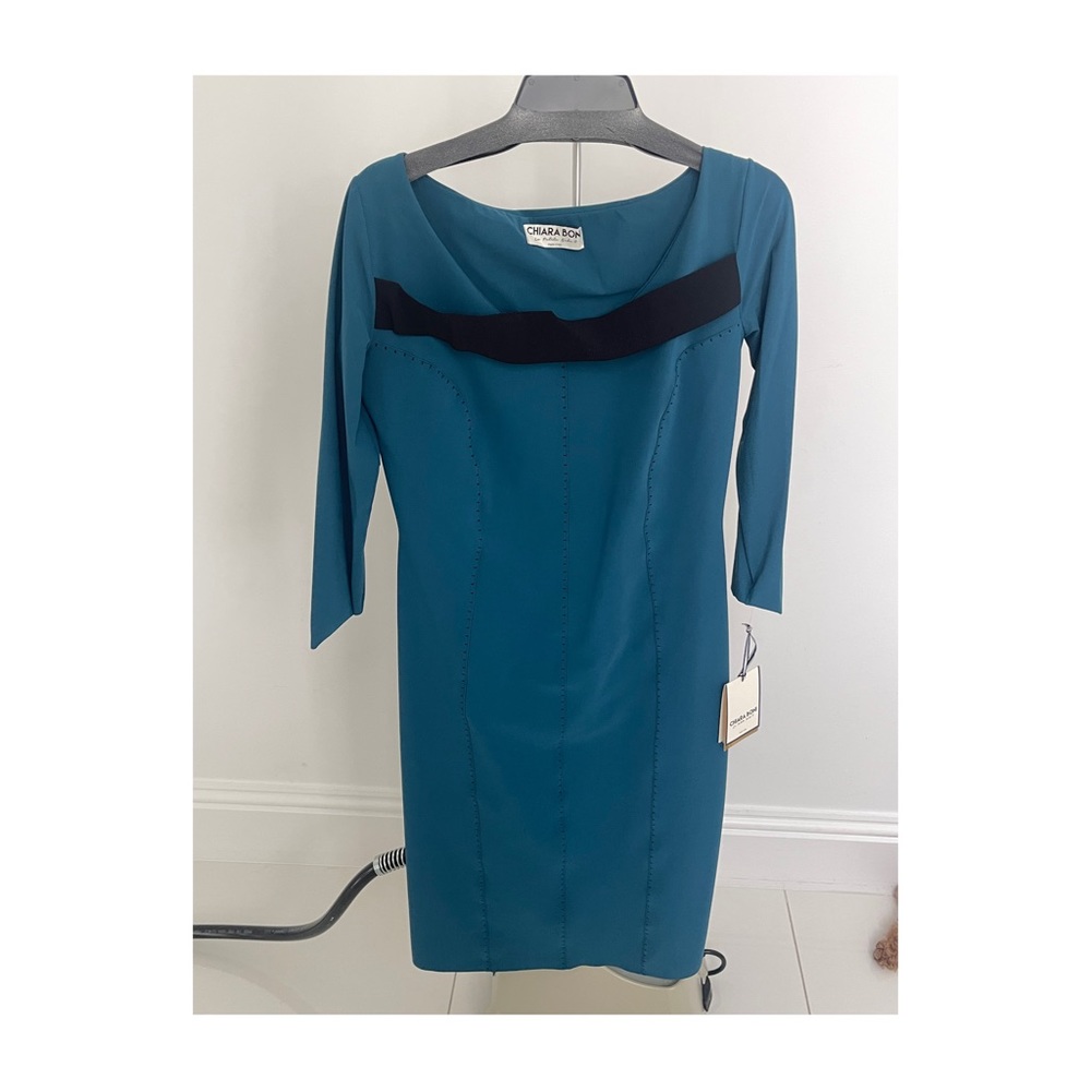 Beautiful aqua Chiara Boni Dress